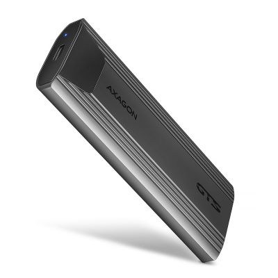 Axagon EEM2-GTS2 SSD Hard Drive Case Black M.2