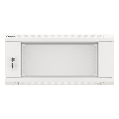 13. Lanberg WF01-6404-10S 4U Rack Wall-mounted Cabinet Gray