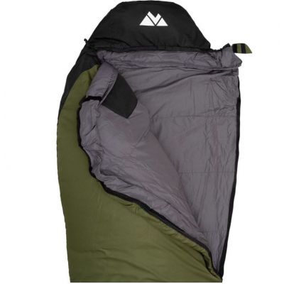 2. Volven Superlight II Travel Sleeping Bag - Olive Left