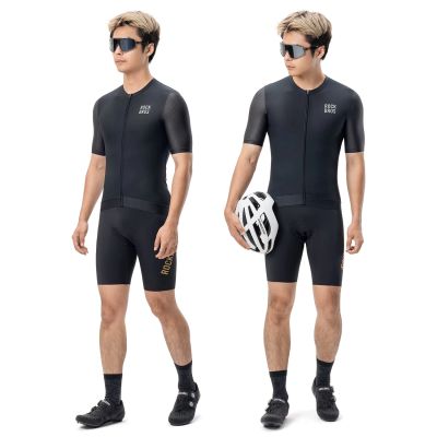 4. Rockbros 15200025 Short Sleeve Cycling Jersey Size XL - Black