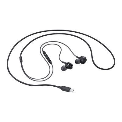 17. Samsung In-Ear Stereo Type C Headphones, EO-IC100BBEGEU Black