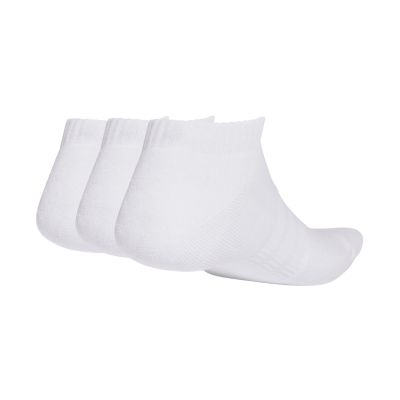 2. Adidas Cushioned Essentials Low Cut Socks 3 Pairs White JZ0535