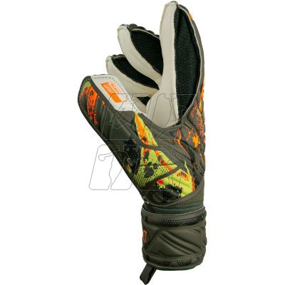 4. Reusch Attrakt Grip Finger Support M 53 70 010 5556 goalkeeper gloves