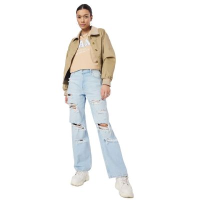 4. Karl Kani Serif Crop Block Tee W 6130858