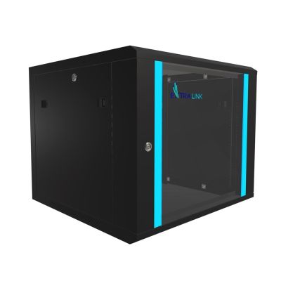 42. Extralink 9U 600x600 Black Rack-mount Cabinet