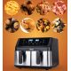 3. ELDOM Oil-Free Fryer, Double Horizontal 9