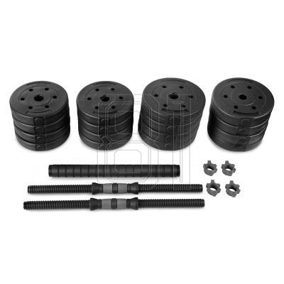 4. Spokey Pondus 30 dumbbell set, 2x 15 kg SPK-944225