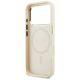 7. Guess Perforated 4G MagSafe Case for iPhone 17 Pro Max - Beige