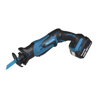 2. Makita DJR183RTJ Reciprocating Saw Black, Blue 3000 spm