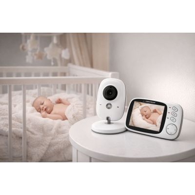 12. ESPERANZA Electronic Baby Monitor with 3.2" LCD Display JACOB EHM002