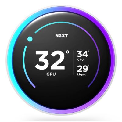 3. NZXT WATER COOLER KRAKEN ELITE 360 RGB 2203-12J all-in-one 12cm White 1pc.