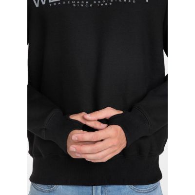 5. Pit Bull West Coast Crewneck BED 21 Men's Black Sweatshirt - 111020900