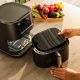 4. Braun HF 5075 Single Standalone 2000W Hot Air Fryer Black, Gray