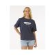 RIP CURL Surf Puff Relaxed Tee, navy blue