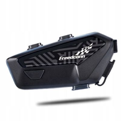 FreedConn F1 Plus V2 EU BT 5.4+EDR motorcycle intercom, range up to 500m, SPEAKING POLISH