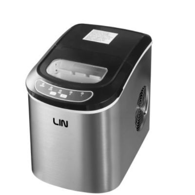 5. LIN ICE PRO-S12 silver ice cube maker
