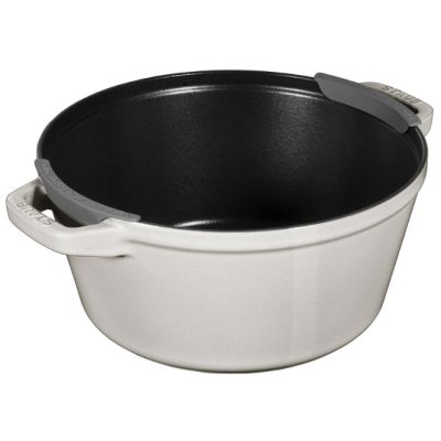 3. Staub La Cocotte Round Cast Iron Baking Dish