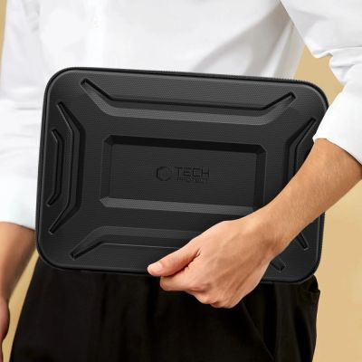 11. Tech-Protect Kevlar Pro Laptop Case 13-14" - Black