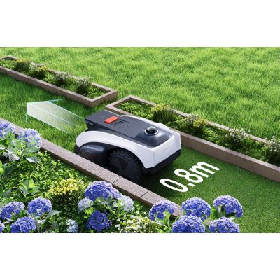 19. Ecovacs GOAT O1200 LiDAR PRO EU Robot Lawn Mower Battery Black, White
