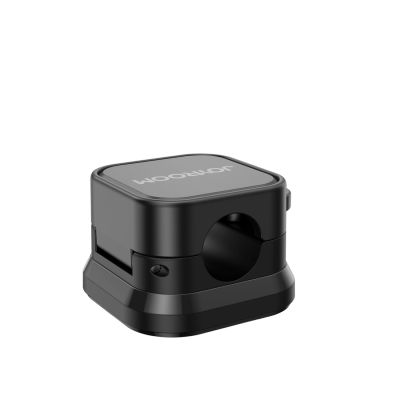 4. Joyroom JR-ZS368 magnetic cable organizer - black (3 pcs.)