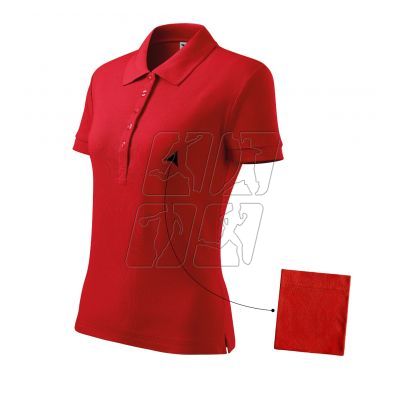 Malfini Cotton polo shirt W MLI-21307 red