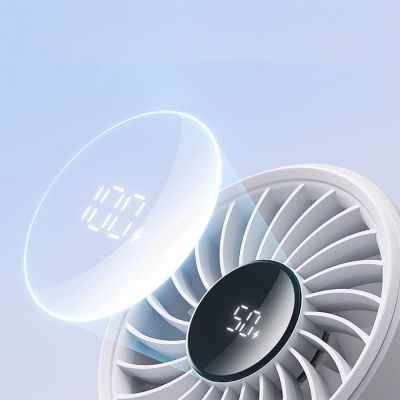 13. Jisulife Handheld Fan Life7 3600mAh Portable USB Fan - Gray