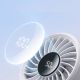 13. Jisulife Handheld Fan Life7 3600mAh Portable USB Fan - Gray
