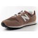 4. New Balance 373 Men’s Brown Leather Sneakers