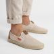 5. Men's slip-on espadrilles beige Bugatti TT15305