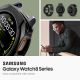 7. Spigen Liquid Air Case for Samsung Galaxy Watch 8 44mm - Matte Black