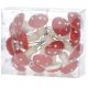 12. DECORATIVE FIGURINE OF MUSHROOMS ON WIRE 16 PCS