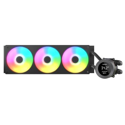 4. COUGAR CGR-PSDVARGB-B-360 Processor All-in-One Liquid Cooler 12 cm Black