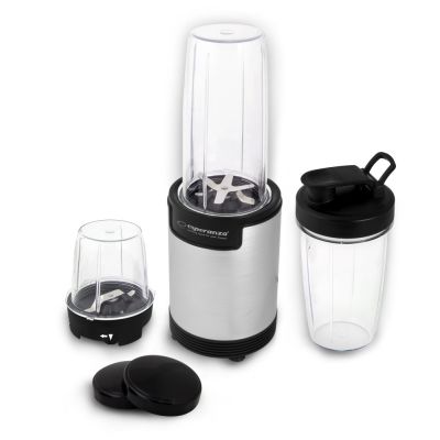 14. Esperanza NUTRI BOMB EKM030 sports blender for grinding (900W; black and silver)