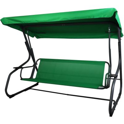 38. 3-SEAT GARDEN SWING MATYLDA WITH MOSQUITO NET