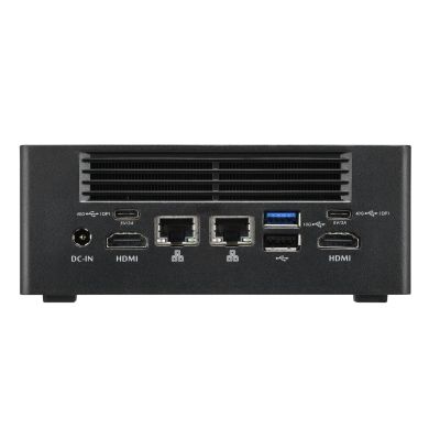 7. Shuttle Nano PC NA10H PC Size 1L Black 8845HS 3.8 GHz