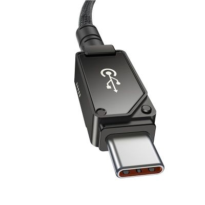 5. Baseus Unbreakable USB C-IP Cable 20W 1m (Black)