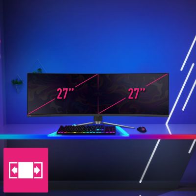 12. MSI MPG 491CQPDE QD-OLED Computer Monitor 124.5 cm (49") 5120 x 1440 px DQHD Black