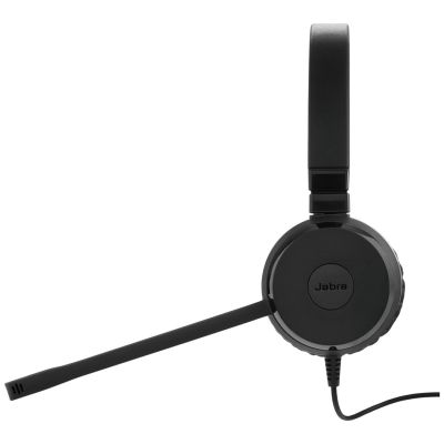 6. Jabra Evolve 20 SE MS Stereo USB-A/C Wired On-Ear Headphones