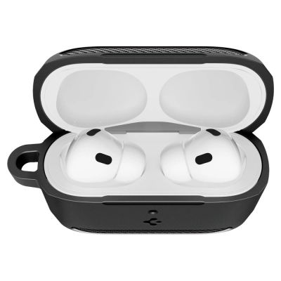 8. Spigen Rugged Armor Case for AirPods 3 - Matte Black
