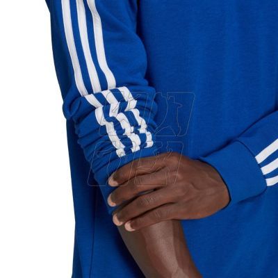 5. adidas Essentials French Terry 3-Stripes M HE1832 sweatshirt