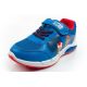 3. Leomil children's sports shoes Super Mario sneakers with velcro LED blue