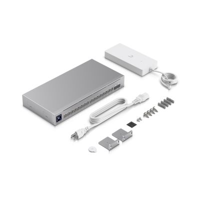8. Switch Ubiquiti UniFi Pro Max 16 PoE 18p PoE (PoE+: 12; PoE++: 4;) Managed Gigabit/Multigigabit/10G