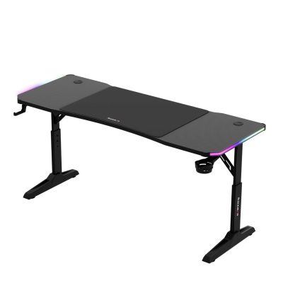 3. Huzaro Hero 4.6 RGB Black Gaming Desk