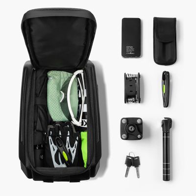 4. Wozinsky WSR-01B Bicycle Pannier for Trunk 9l - Black