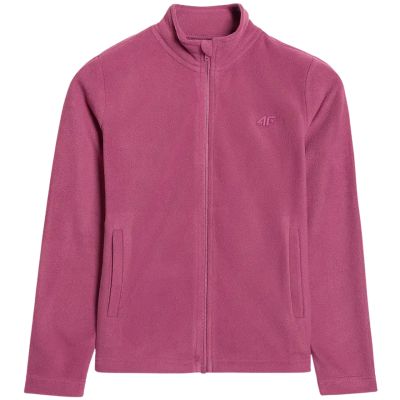2. Fleece for girls 4F F346 dark purple 4FJWAW25TFLEF346 50S