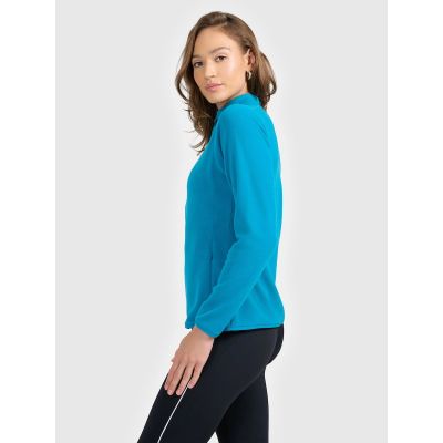 4. Women's Slim-Fit Fleece with Stand-Up Collar 4F 4FRAW25TFLEF496-46S