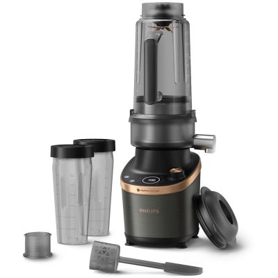 13. Philips Flip&Juice™ Blender HR3770/10 High-speed blender with juicer module