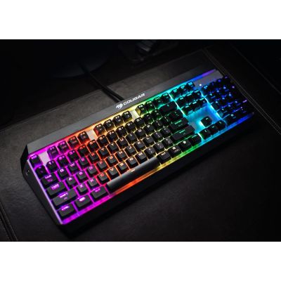 8. COUGAR CGR-Attack-X3-RGB Gaming Keyboard USB QWERTY English Black
