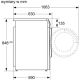 3. BOSCH WNA13401PL Washer-Dryer