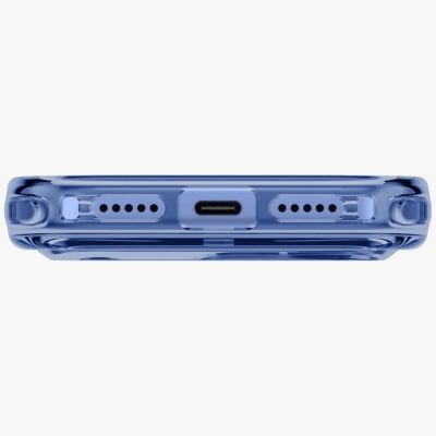 6. Uniq LifePro Xtreme Magclick Charging Case for iPhone 18 Pro / 17 Pro - Transparent Blue